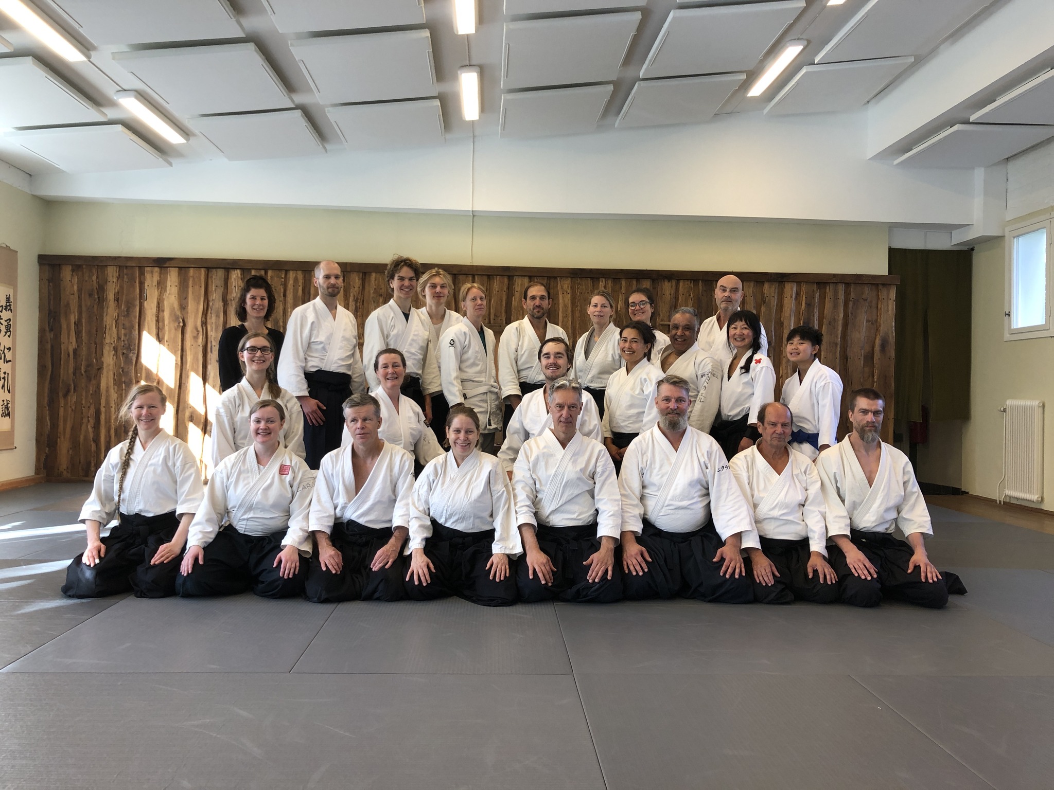 Aikidoläger på RIAI Aikido Dojo med Jan o Pia 2024-09-28/29